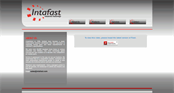 Desktop Screenshot of intafast.com